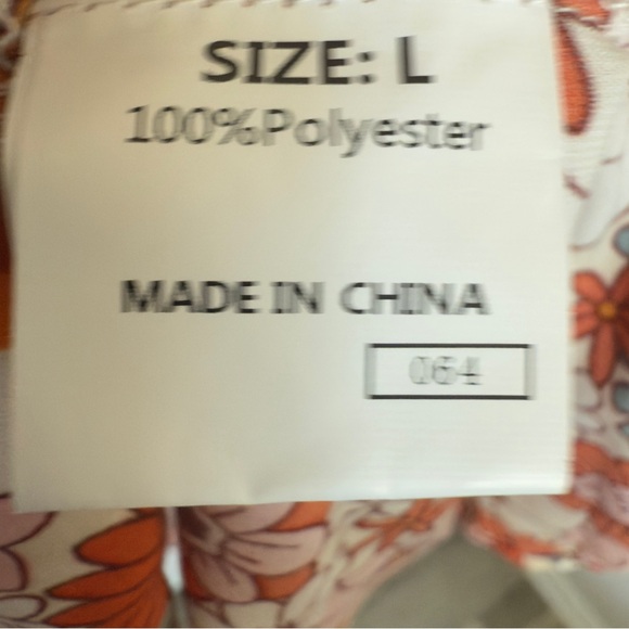 Dokotoo Academia Style V Neck Large Cottagecore Tiered Midi Floral Print Dress - Picture 8 of 10